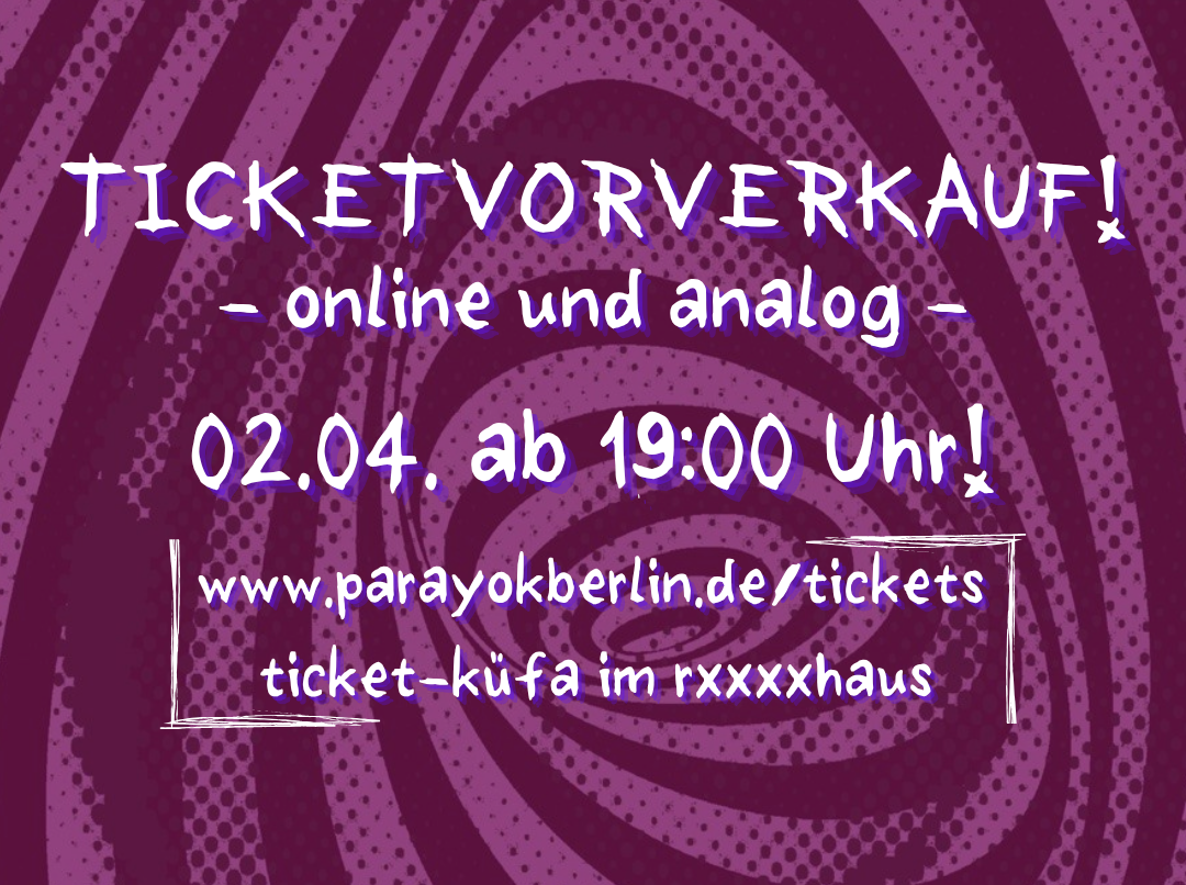 TICKETVORVERKAUF